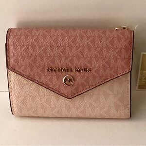 Much Kors Jet Set Charm Medium Envelope Trifold Wallet